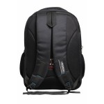 Aqsa ALB58 Fashionable Laptop Bag (Black and Blue)